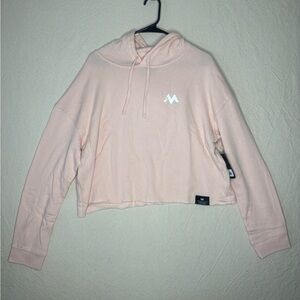 Women’s large mentality HWGW crop hoodie NWT